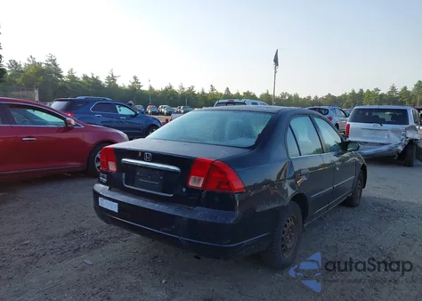 2001 Honda Civic Lx z USA, uszkodzony, nr VIN 2HGES15541H618334